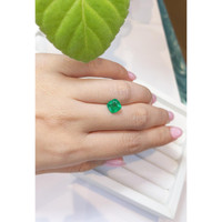 1.61 Ct. Emerald from Madagascar Life Style