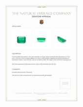 1.48 Ct. Emerald from Madagascar Appraisal