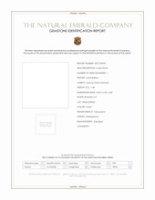 1.48 Ct. Emerald from Madagascar Scan Report
