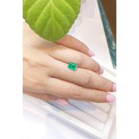 1.48 Ct. Emerald from Madagascar Life Style