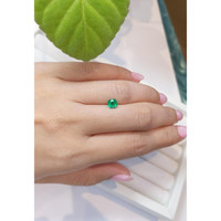 0.57 Ct. Emerald from Madagascar Life Style