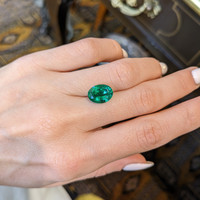 3.50 Ct. Emerald from Zambia Life Style