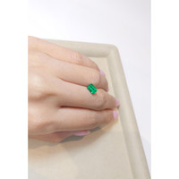 0.97 Ct. Emerald from Russia Life Style