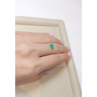 0.51 Ct. Emerald from Russia Life Style