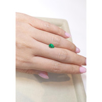 0.63 Ct. Emerald from Russia Life Style