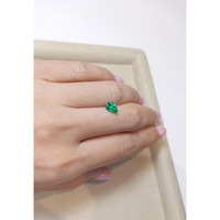 0.78 Ct. Emerald from Russia Life Style