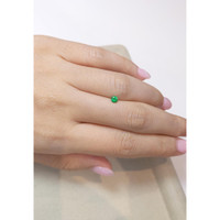 0.19 Ct. Emerald from Russia Life Style