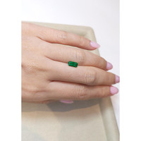 0.78 Ct. Emerald from Russia Life Style