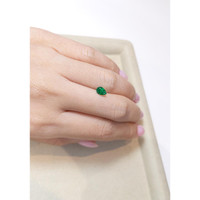0.64 Ct. Emerald from Russia Life Style