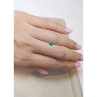 0.39 Ct. Emerald from Russia Life Style