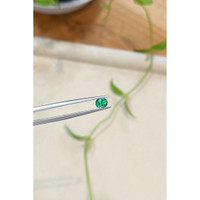 0.39 Ct. Emerald from Russia Life Style