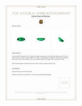 0.90 Ct. Emerald from Russia Appraisal