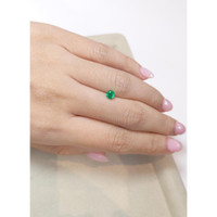 0.41 Ct. Emerald from Zambia Life Style