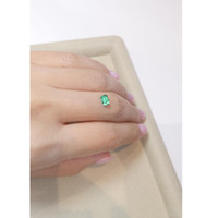 0.51 Ct. Emerald from Russia Life Style