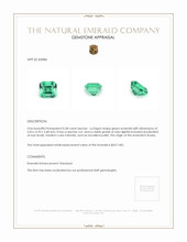 0.58 Ct. Emerald from Russia Appraisal