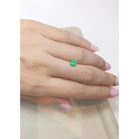 0.67 Ct. Emerald from Russia Life Style