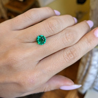 1.29 Ct. Emerald from Zambia Life Style