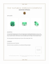 0.32 Ct. Emerald from Russia Appraisal
