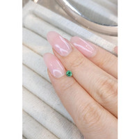 0.25 Ct. Emerald from Russia Life Style