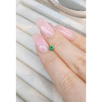 0.33 Ct. Emerald from Russia Life Style