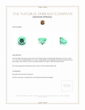 0.44 Ct. Emerald from Russia Appraisal
