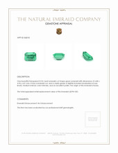 0.94 Ct. Emerald from Russia Appraisal