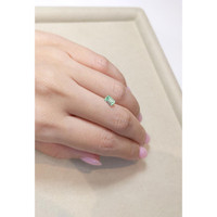 0.63 Ct. Emerald from Russia Life Style