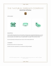 0.94 Ct. Emerald from Russia Appraisal