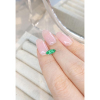 0.61 Ct. Emerald from Russia Life Style