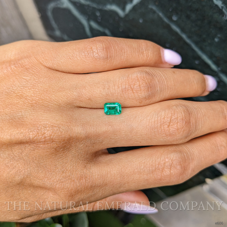 0.82 Ct. Emerald from Zambia