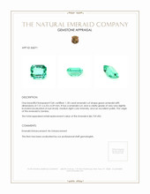 1.50 Ct. Emerald from Zambia Appraisal