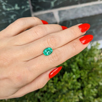 1.90 Ct. Emerald from Brazil Life Style