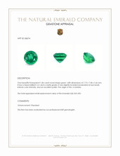 1.86 Ct. Emerald from Zambia Appraisal