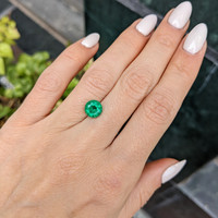 1.86 Ct. Emerald from Zambia Life Style