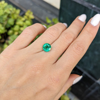1.83 Ct. Emerald from Zambia Life Style