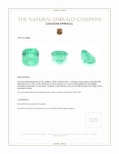 10.04 Ct. Emerald from Russia Appraisal