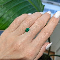 0.63 Ct. Emerald from Zambia Life Style