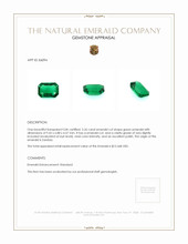2.26 Ct. Emerald from Zambia Appraisal