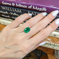 3.32 Ct. Emerald from Zambia Life Style