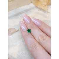 0.80 Ct. Emerald from Zambia Life Style
