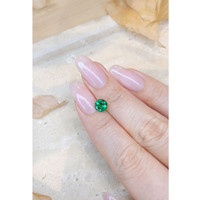 0.82 Ct. Emerald from Zambia Life Style