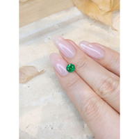 0.81 Ct. Emerald from Zambia Life Style