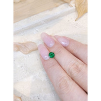 0.77 Ct. Emerald from Zambia Life Style