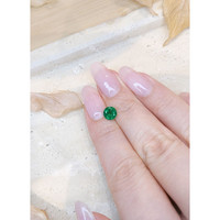 0.81 Ct. Emerald from Zambia Life Style