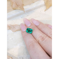 3.49 Ct. Emerald from Zambia Life Style