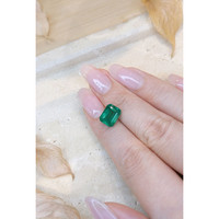 3.69 Ct. Emerald from Zambia Life Style