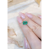 2.41 Ct. Emerald from Zambia Life Style