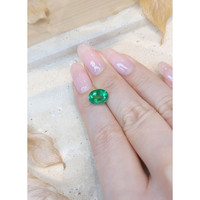 2.76 Ct. Emerald from Zambia Life Style
