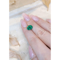 2.71 Ct. Emerald from Zambia Life Style
