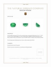 2.69 Ct. Emerald from Zambia Appraisal